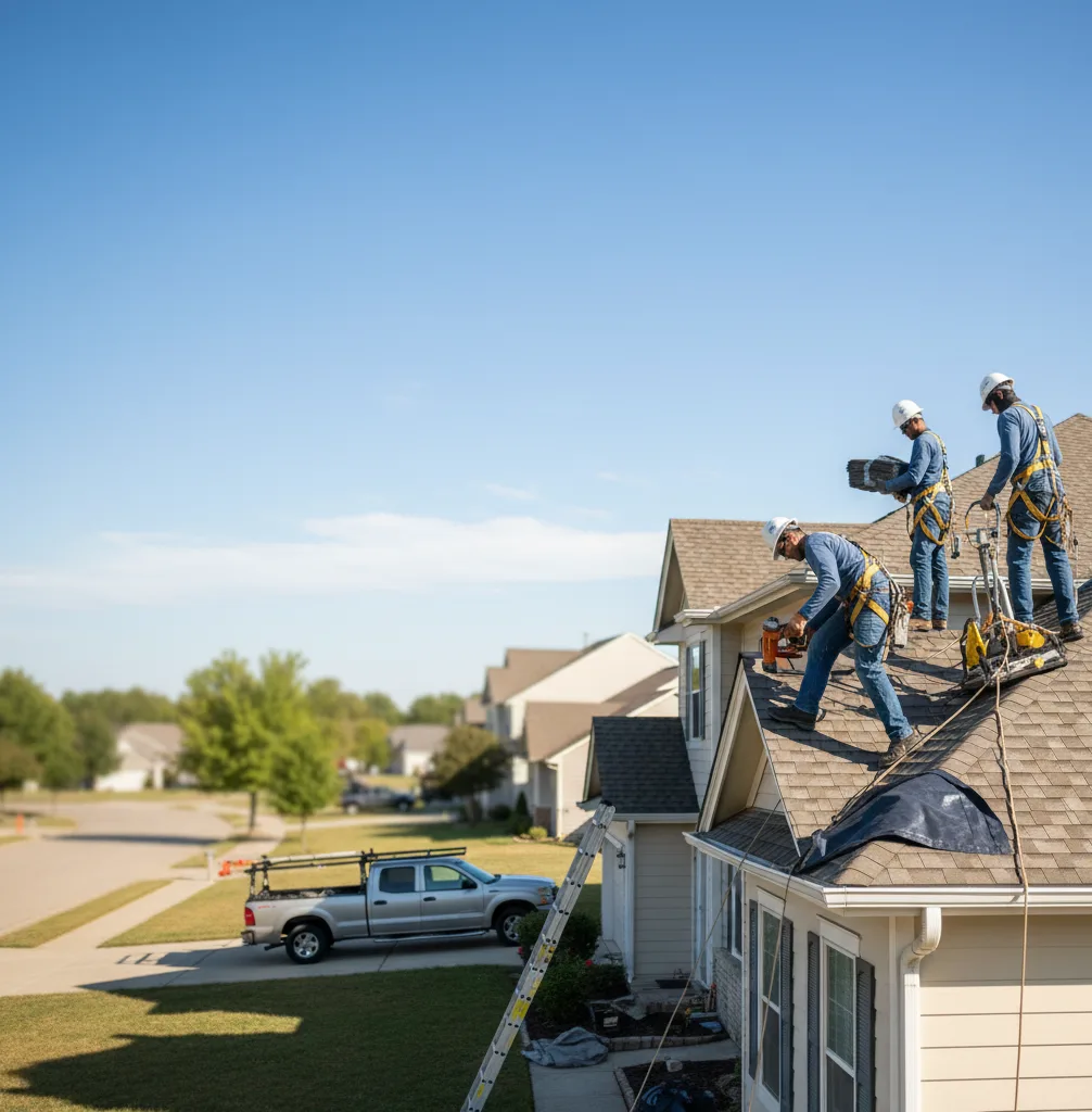 Roof Repair in Krebs